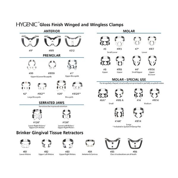 W2 CLAMP SIN ALA PREMOLARES