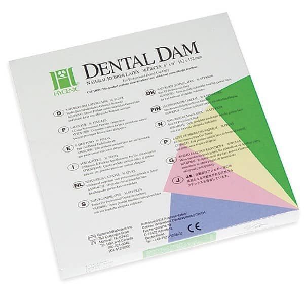 HYSOLATE DIQUE GOMA MEDIUM AZUL 36ud.