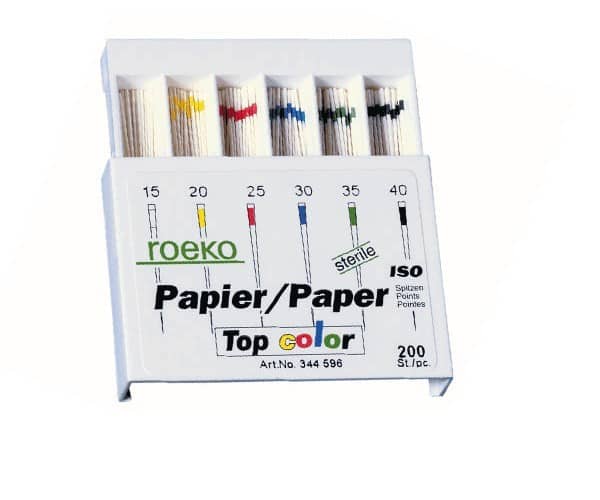 PUNTAS PAPEL TOP COLOR ROEKO 200uds.