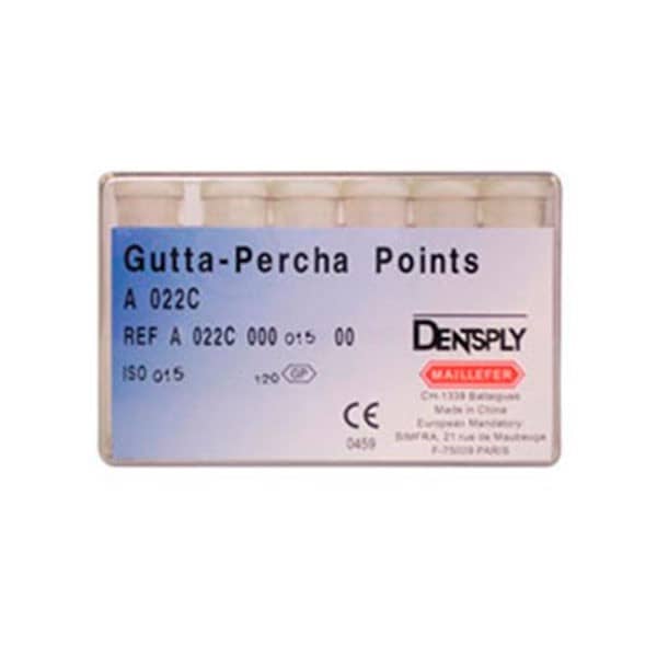 A022C PUNTAS DE GUTTAPERCHA 120uds.
