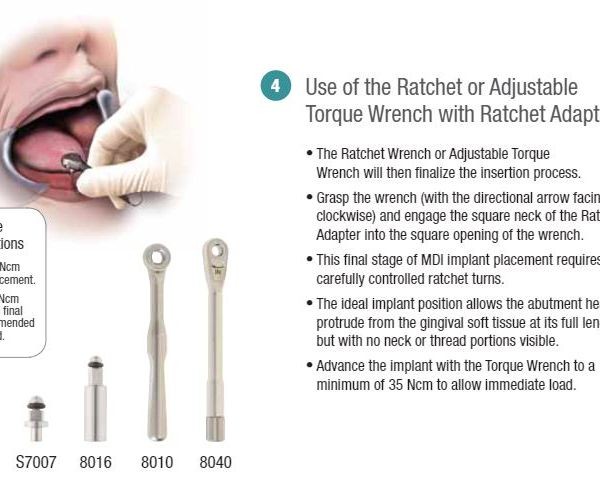 S7007 MDI RATCHET ADAPTER    (short)