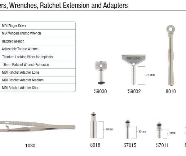 S7015 MDI RATCHET ADAPTER    (long)