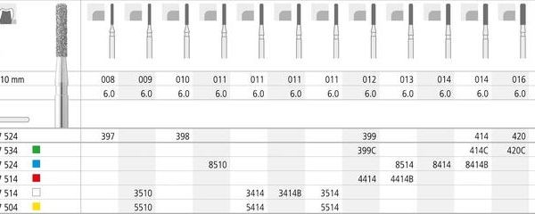 FG 8514/6 836KR-013 FG DIAM. MEDIO 6ud.