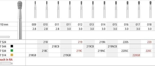 [IN0689] FG 220/6 CB 830R-020 FG DIAM. S-GRUESO 6ud.
