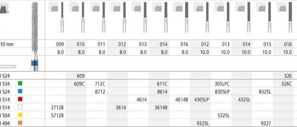 FG 4614B/6 837KR-016 FG DIAM. FINO 6ud.