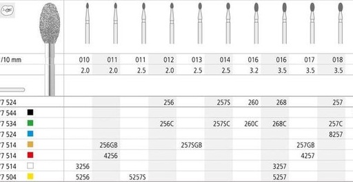 [IN1582] FG 4257 PROMO/18  379-017 FG DIAM. FINO 18ud.