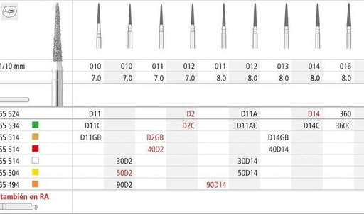 [IN1586] FG 50D14 PROMO/18 858-012 FG DIAM. X-FINO 18ud.