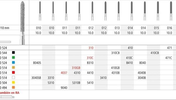 FG 4040B/6 879-014 FG DIAM. FINO 6ud.