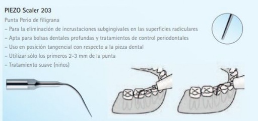 [KA0847] PUNTA PIEZO SCALER Nº 203