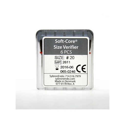 [KE1738] SOFT CORE VERIFICADOR Nº 25 6ud.