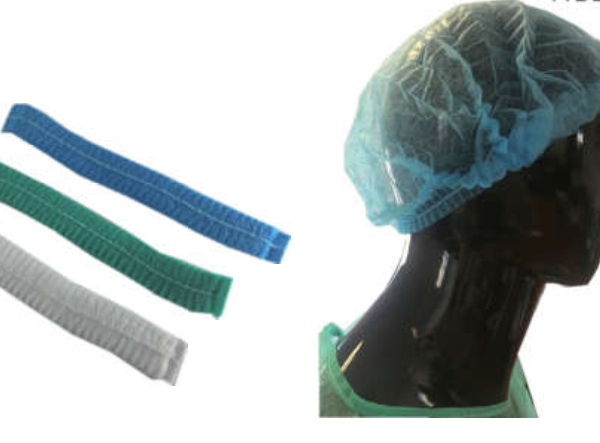 GORROS ACORDEÓN DESECHABLES TST VERDES 100U.