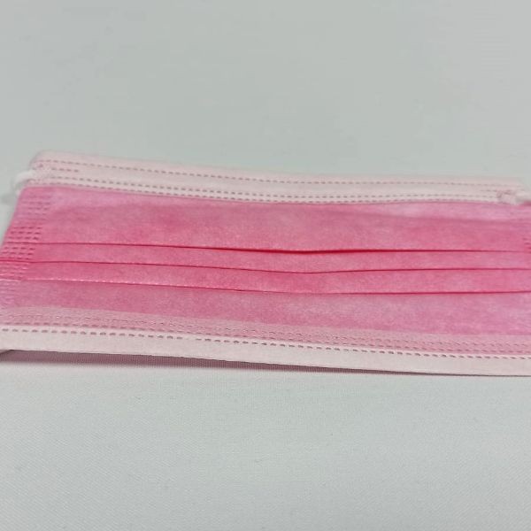 MASCARILLAS MEDICAS DESECHABLE 3 CAPAS ROSAS 50uds