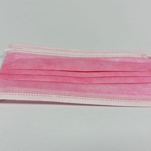 [KG0008] MASCARILLAS MEDICAS DESECHABLE 3 CAPAS ROSAS 50uds