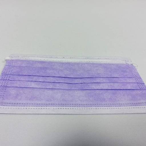 [KG0010] MASCARILLAS MEDICAS DESECHABLE 3 CAPAS LILAS 50uds