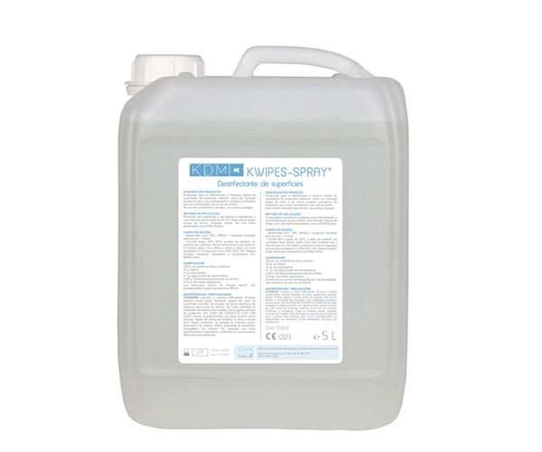 DESINFECTANTE SUPERFICIES KWIPES SPRAY KDM 5 lt