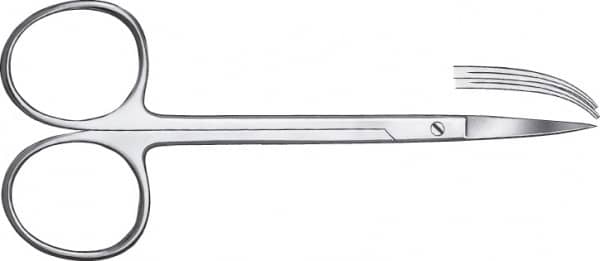 TIJERA KDM p/encía curva