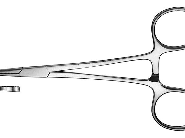 PINZA MOSQUITO KDM RECTA 14CM K-56001