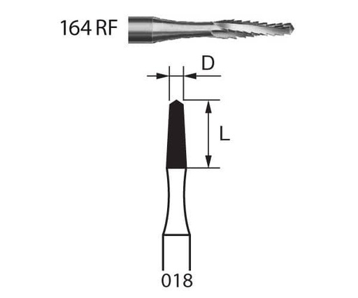 [KO3061] 164RF.104.018 KOMET ACERO CIRUGIA 6 UD