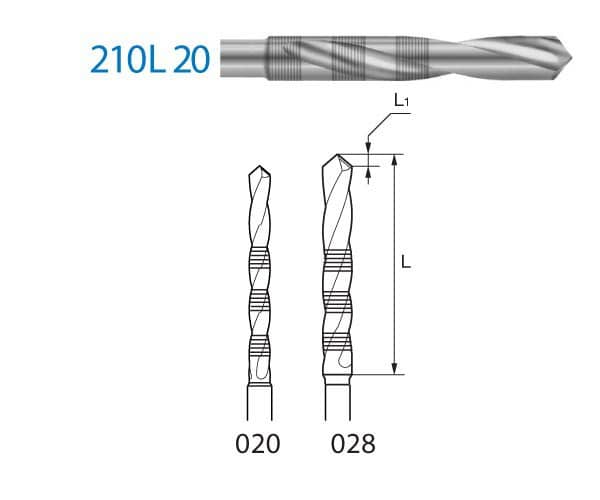 210L20.205.028 KOMET ACERO CIRUGIA