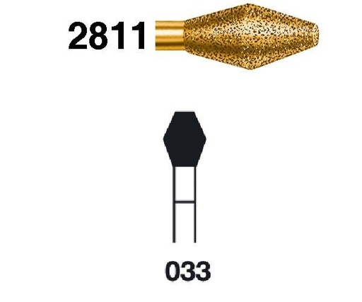 [KO3108] 2811.314.033 KOMET DIAMANTE CLINICA S2000 5 UD