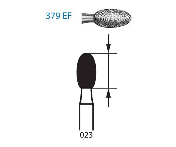 379EF.315.023 KOMET DIAMANTE CLINICA 5 UD