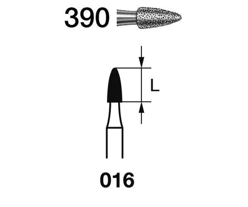 [KO3176] 390.314.016 KOMET DIAMANTE CLINICA 5 UD