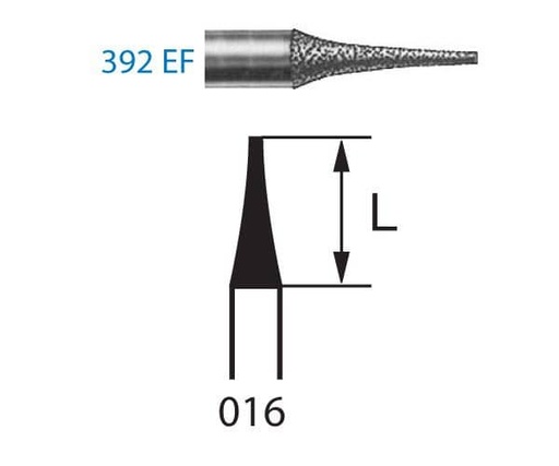 [KO3179] 392EF.314.016 KOMET DIAMANTE CLINICA 5 UD
