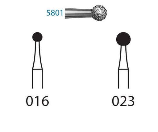 [KO3204] 5801.314.016 KOMET DIAMANTE CLINICA 5 UD