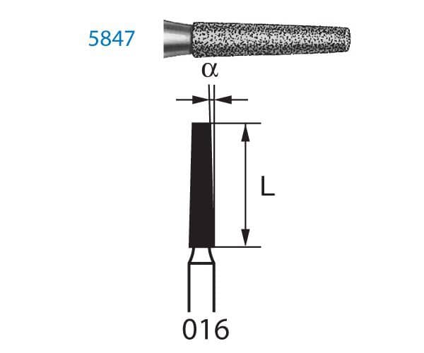 5847.314.016 KOMET DIAMANTE CLINICA 5 UD