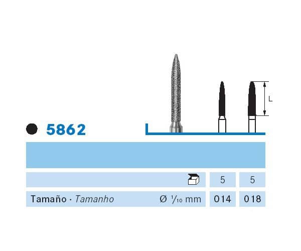 5862.104.018 KOMET DIAMANTE LAB 5 UD