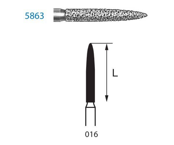 5863.314.016 KOMET DIAMANTE CLINICA 5 UD