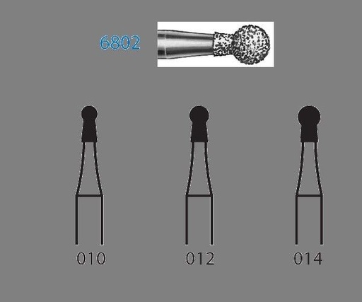 [KO3287] 6802.314.012 KOMET DIAMANTE CLINICA 5 UD
