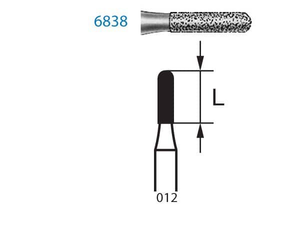 6838.314.012 KOMET DIAMANTE CLINICA 5 UD