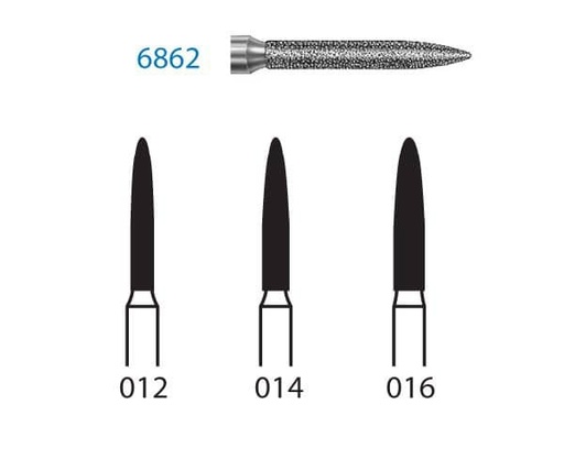 [KO3373] 6862.313.012 KOMET DIAMANTE CLINICA 5 UD