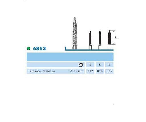 [KO3377] 6863.104.016 KOMET DIAMANTE LAB 5 UD