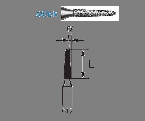 6876K.314.012 KOMET DIAMANTE CLINICA 5 UD