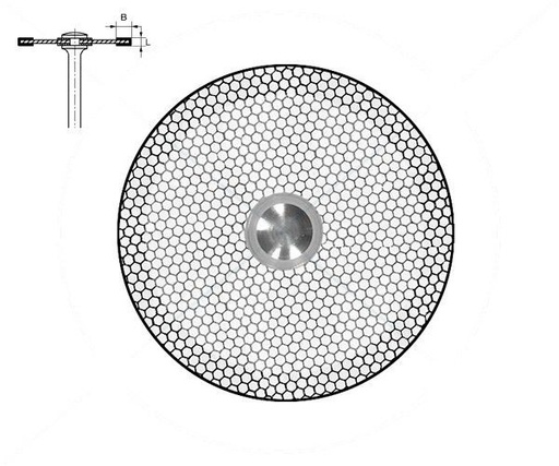 [KO3437] 6934.104.300 KOMET DISCO DIAMANTE LAB