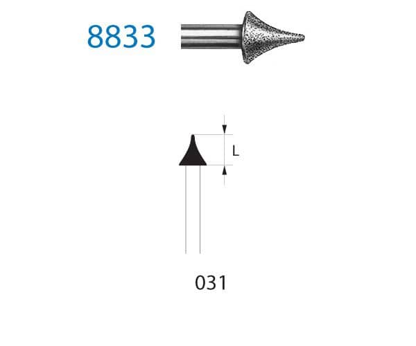 8833.314.031 KOMET DIAMANTE CLINICA 5 UD