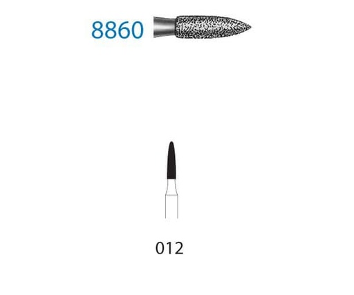 [KO4039] 8860.314.012 KOMET DIAMANTE CLINICA 5 UD