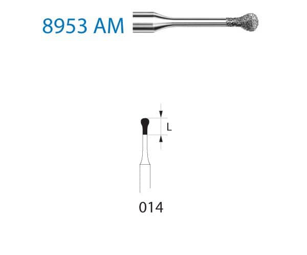 8953AM.314.014 KOMET DIAMANTE CLINICA 5 UD