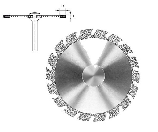 [KO4141] 8964.104.300 KOMET DISCO DIAMANTE LAB