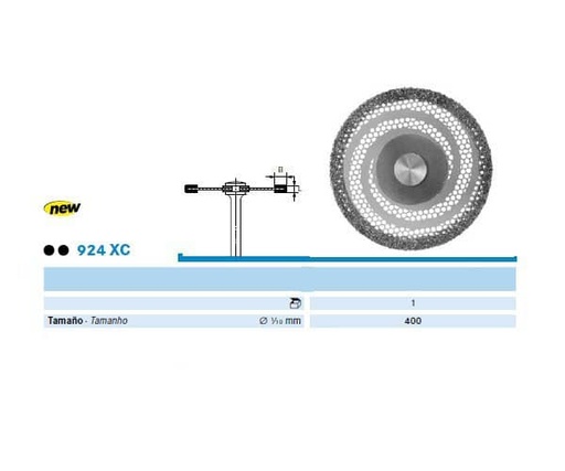 [KO4185] 924XC.104.400 KOMET DISCO DIAMANTE LAB