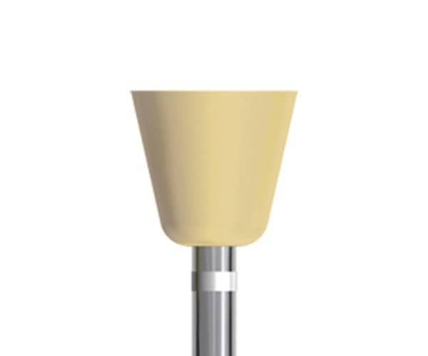 9525UF.204.085 KOMET pulidor amarillo p/composite 5 uds.