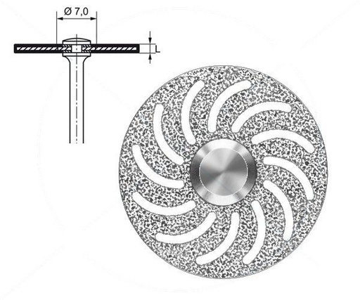 [KO4442] 983.104.220 KOMET DISCO DIAMANTE LAB