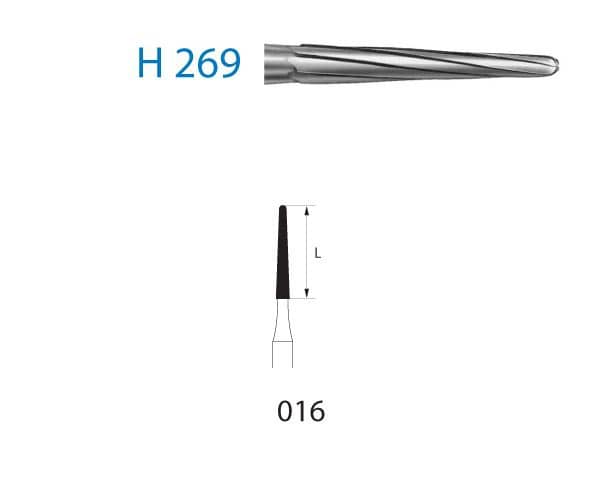 H269.314.016 KOMET CARBURO CLINICA CIRUGIA 5 UD