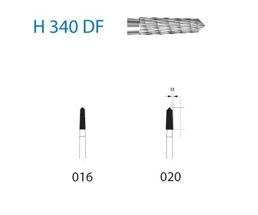 [KO5326] H340DF.314.016 KOMET CARBURO CLINICA 5 UD