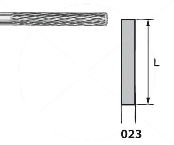 H364E.104.023 KOMET CARBURO LAB FRESADO