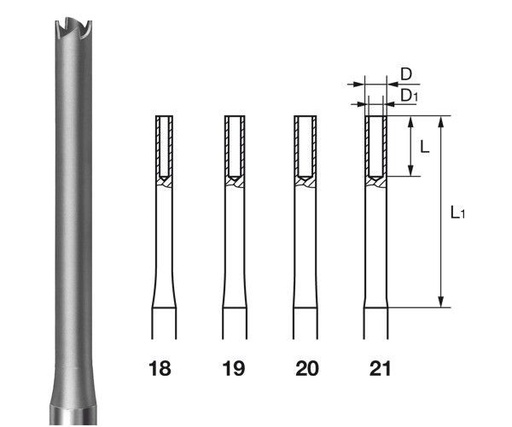 [KO5976] TREPANO KOMET 30013.204.028 ENSANCHADOR P/IMPLANTE