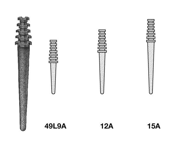 49L12A.0.090 ER ELO  TITANIO 10UNID.