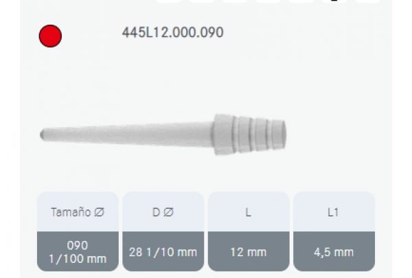 DENTINPOST KOMET ER 445L12.000.090 5/U